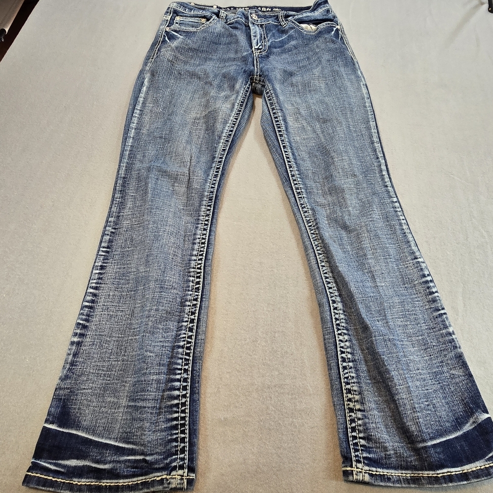 Stylish Blue Flare Women's Jeans